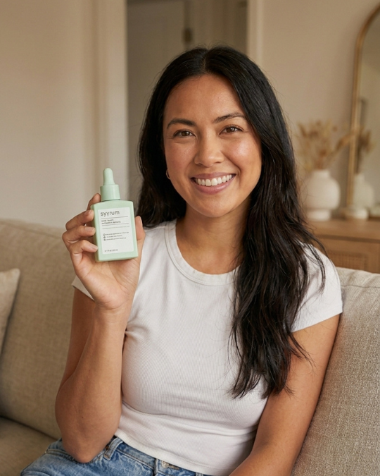 Heather Caldwell with Syyrum
